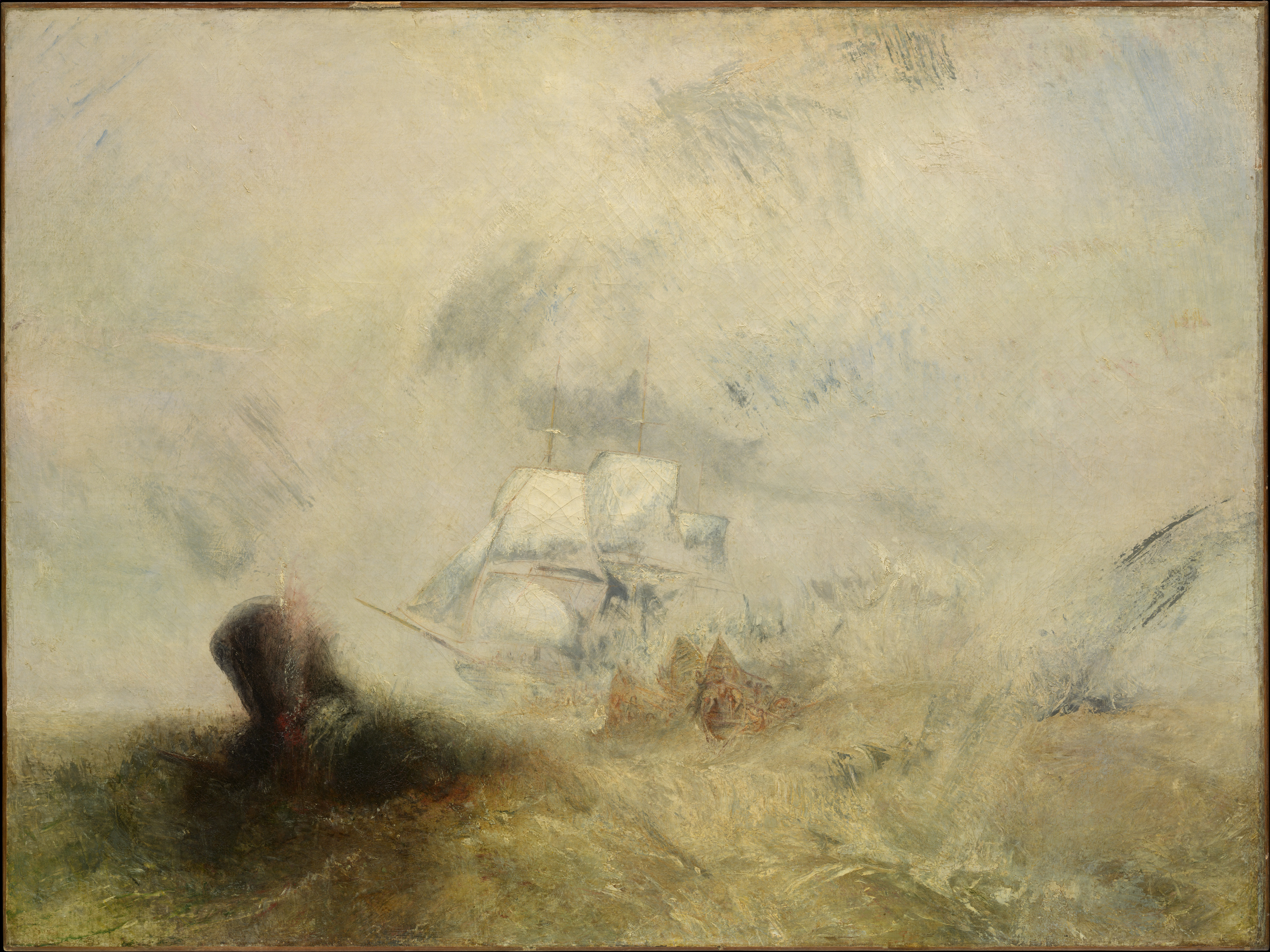 Whalers by J. M. W. Turner, Metropolitan Museum of Art object 96.29
